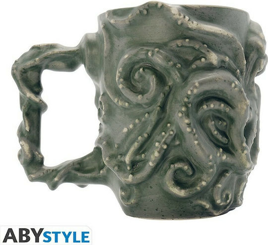 Abysse Cthulhu Mythos Κούπα Κεραμική Γκρι 300ml