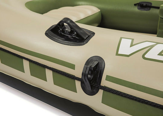 Bestway Voyager 500 Inflatable Boat 3 Adults Beige with 2 Oars 348x142cm