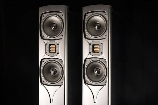 GoldenEar Triton Seven Ζεύγος Ηχείων Hi-Fi Δαπέδου 300W 2 Δρόμων Π18.3xΒ27.9xΥ101εκ. Μαύρο