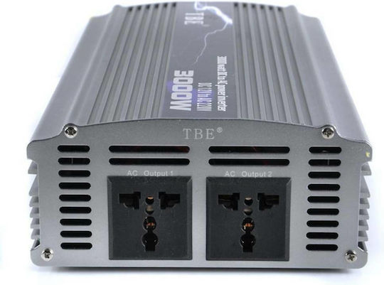 Factory TBE-3000 Invertor Auto Modificat Sine Wave 3000W pentru Convertirea 12V DC în 220V AC
