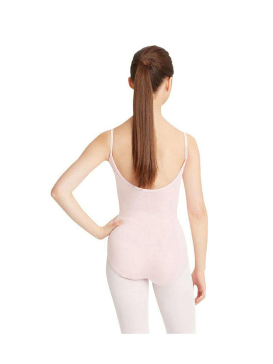 Women's Capezio Princess Bodysuit with Pink Straps