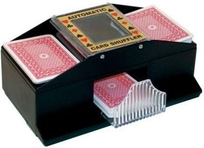 SPM Ηλεκτρονικός Plastic Card Shuffler Gray 20.5x10cm