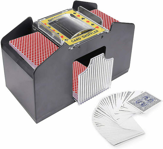 SPM Electronic Card Shuffler Plastic Gray 20.5x10cm 1pcs