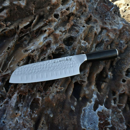 Kiro Riba Messer Santoku aus Rostfreier Stahl 18cm