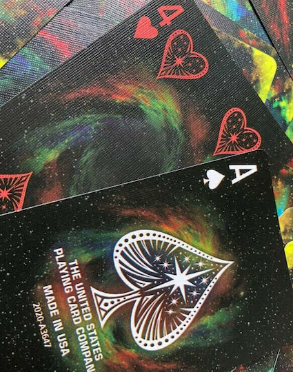 Bicycle Stargazer Nebula Collectable Plasticized Playing Cards for Poker