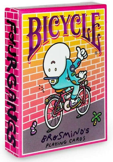 Bicycle Brosmind Four Gangs Spielkarten für Poker Rosa