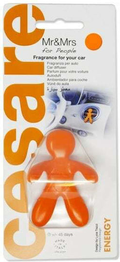 Mr & Mrs Fragrance Ароматизатор Въздушен отвор за кола Cesare Energy 1бр