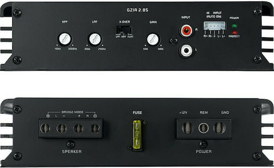 Ground Zero Car Audio Amplifier Gzia 2 Channels (A/B Class)