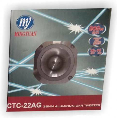 Tweeter Auto Rotund CTC-22AG 105dB 800 de wați
