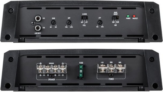 Peiying DM-0025 Car Audio Amplifier 4 Channels Class A