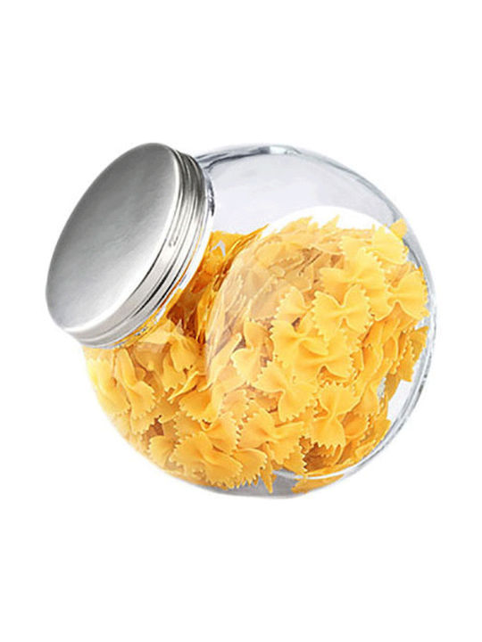 GTSA Vase General Use with Lid Glass Transparent 2200ml
