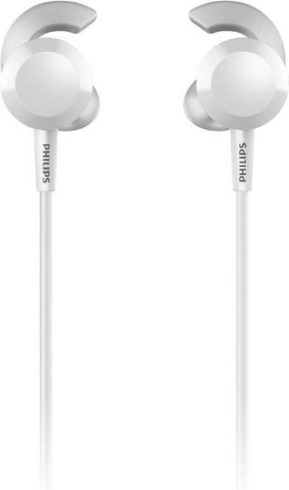 Philips TAE4205 В ухото Bluetooth хендсфри Слушалки Бял