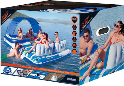 Bestway Coolerz Inflatable Tropical Breeze Φουσκωτό Νησί Θαλάσσης με Χειρολαβές Μπλε