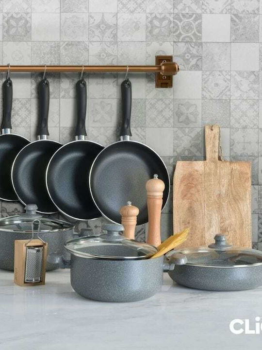 Click Τηγάνι από Αλουμίνιο με Αντικολλητική Επίστρωση 28cm