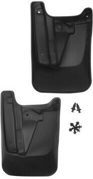 Novline Rear Car Mudguards Rear for Subaru Impreza XV 2010-2011 2 pieces 2pcs