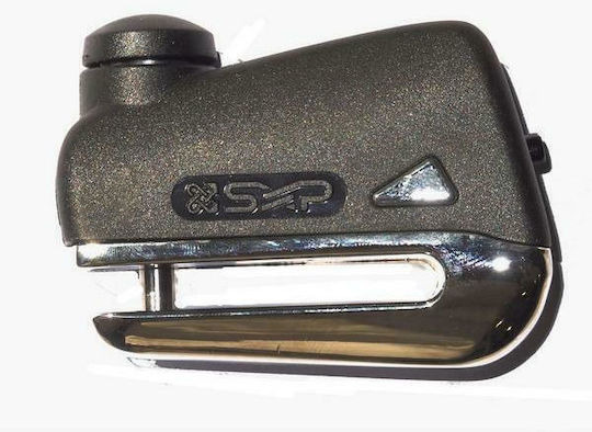 SXP 502K Κλειδαριά Δισκόφρενου Μοτοσυκλέτας με Διάμετρο Πείρου 5mm Μαύρο Χρώμα