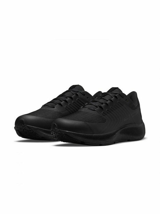 Nike Air Zoom Pegasus 38 Shield Ανδρικά Αθλητικά Παπούτσια Running Black / Anthracite / Iron Grey