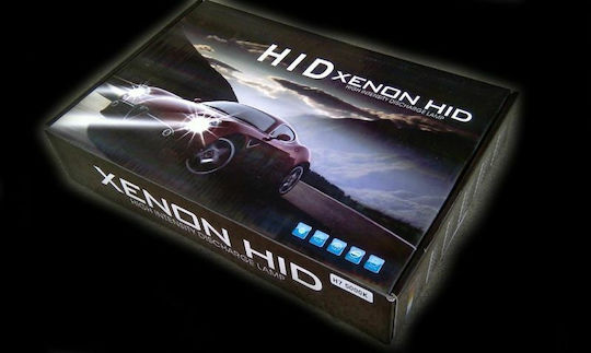 Xenon Set de Iluminare H4 35W 12V 6000K Alb rece