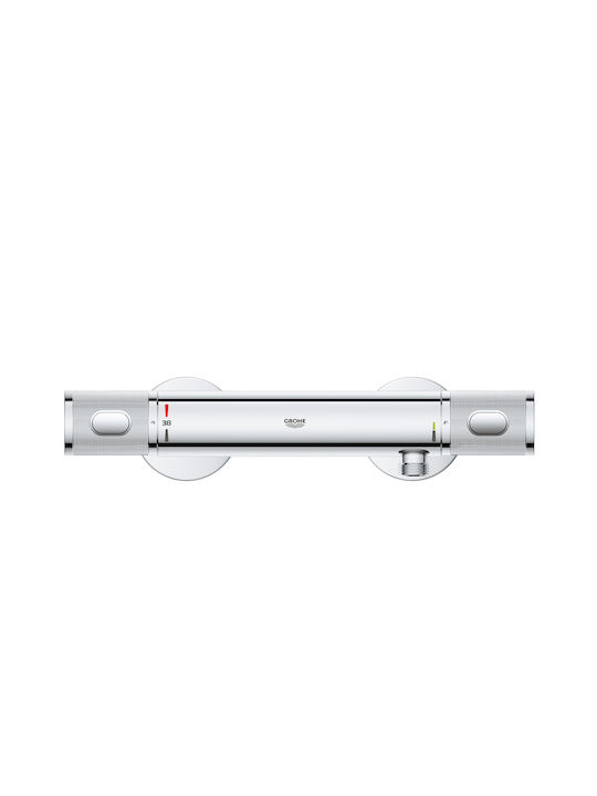 Grohe Precision Feel Amestecare Baterie Cadă Termostatic Argint