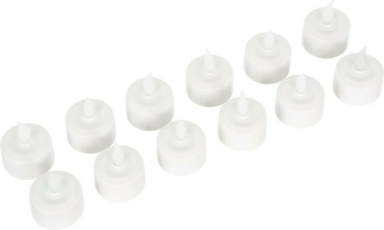 GloboStar Dekorative Lampe Wachs-Politur Weiß