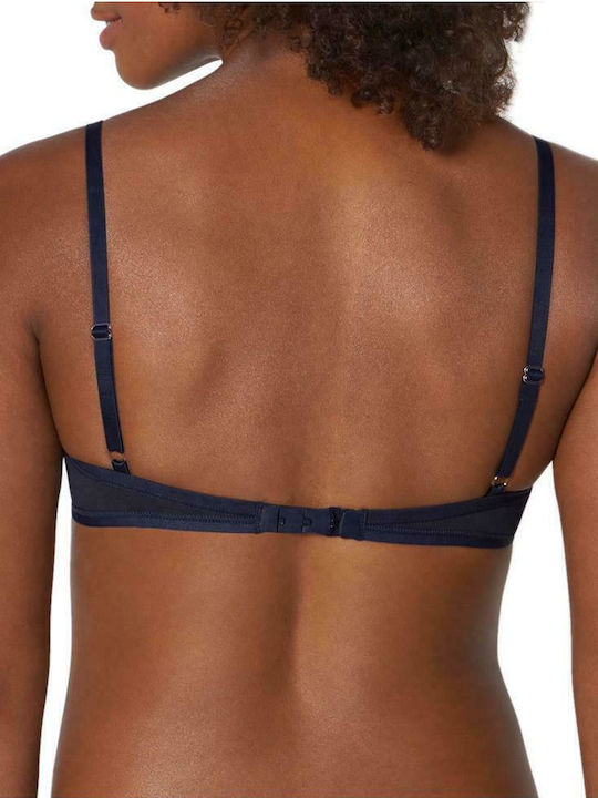 24/7 100 WHP Bra with Light Padding Underwire Navy Blue