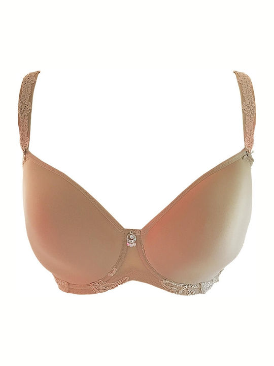 Celebration Spacer Bra with Light Padding Underwire Beige