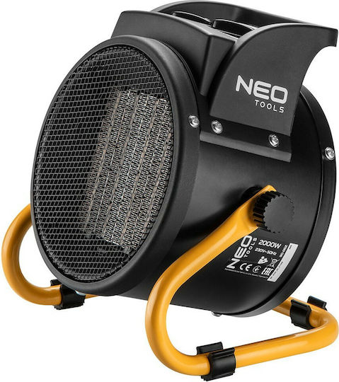 Neo Tools Industrielles Elektrisches Lufterhitzer 5kW Dreiphasig