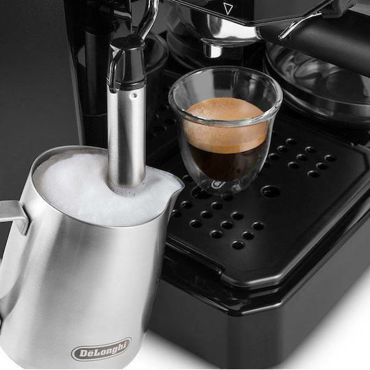 De'Longhi BCO411.B Πολυκαφετιέρα 3 σε 1 Πίεσης 15bar 1750W