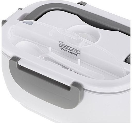 Adler Camry Elektrischer Kunststoff-Mittagsbox Grau Mit Fächern 1.8lt