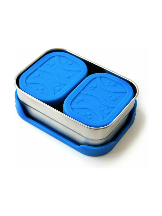 Ecolunchbox Splash Pod Δοχείο Φαγητού Inox Μπλε 236ml