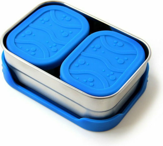 Ecolunchbox Inox Lunch Box Splash Pod Blue 236ml