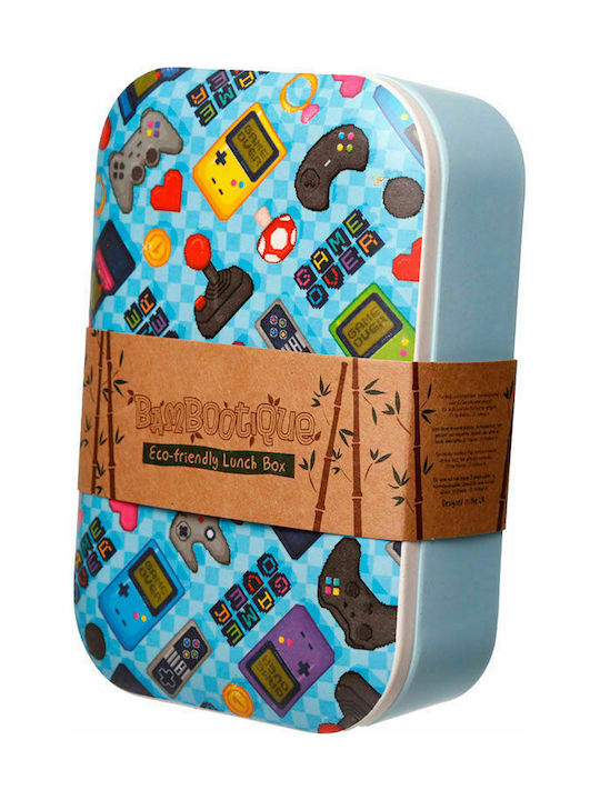 Game Over Lunchbox Bamboo 19x13cm 1Stück