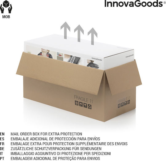 InnovaGoods Innofoods Elektrischer Kunststoff Mittagbox Grün Mit Fächern 1.05lt