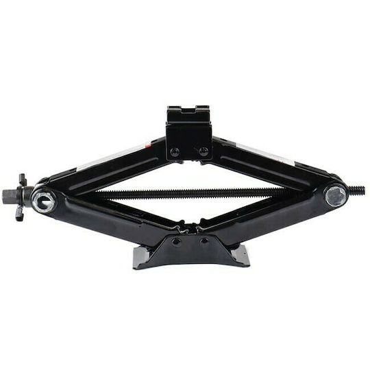 AMiO Hand Operated Scissor Jack with Lifting Capacity up to 39cm and Weight Capacity up to 1.5 Tons