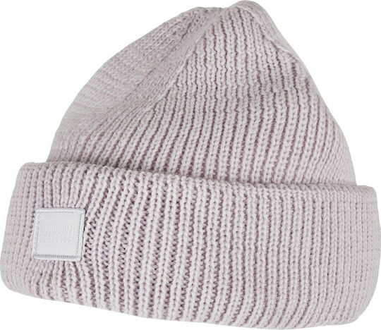Beanie Männer Beanie Gestrickt in Flieder Farbe