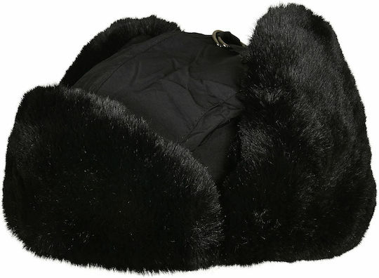 TB3870 Ohrenklappen Männer Beanie in Schwarz Farbe TB3870-00007