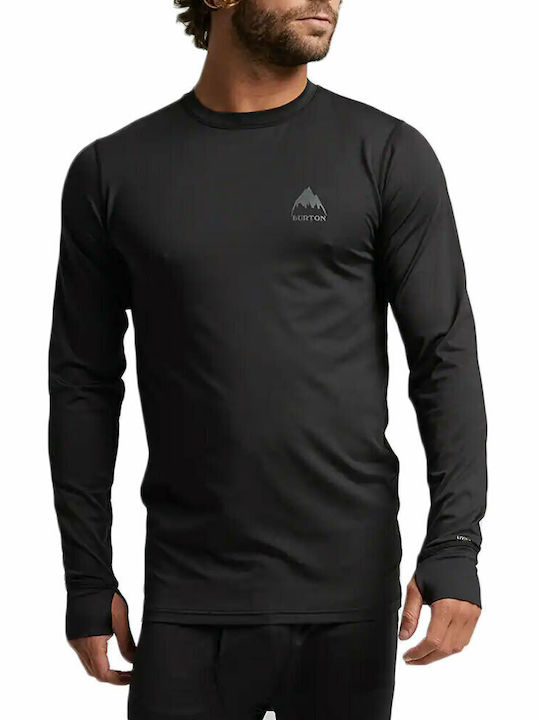 Burton Lightweight X Base Layer Ισοθερμική Μπλούζα Μαύρη Burton Lightweight X Base Layer Ισοθερμική Μπλούζα Μαύρη