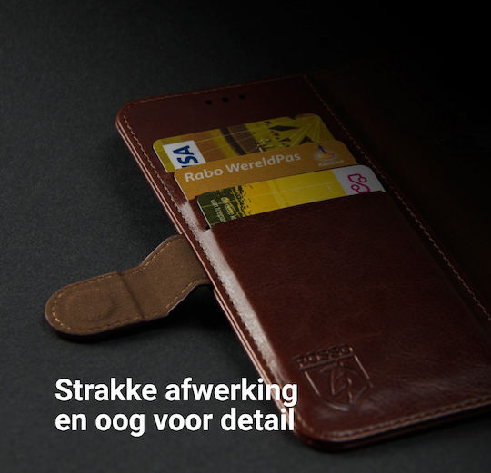 Rosso Element Wallet Δερματίνης Καφέ (OnePlus 9 Pro)