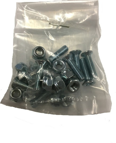 Auto Gs Set de pedale Autoturism pentru Bmw Aluminiu Argintiu 3buc
