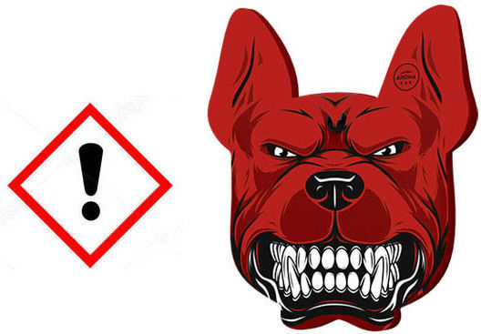 Aroma Car Αρωματική Καρτέλα Κρεμαστή Αυτοκινήτου Angry Dogs Black