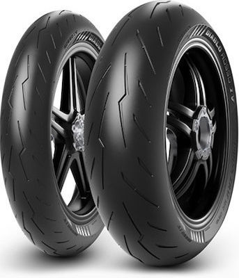 Pirelli Diablo Rosso IV 180/55R17 73W Back Motorcycle Tyre Ultra Soft