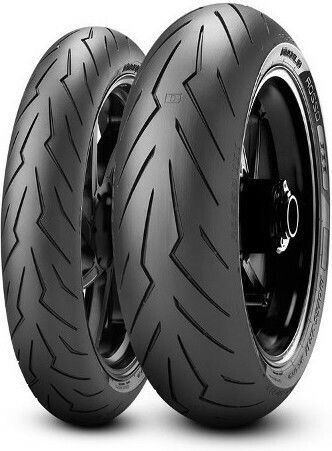 Pirelli Diablo Rosso III 190/50ZR17 73W Безкамерна Гума За Мотоциклет Отзад На Пътя