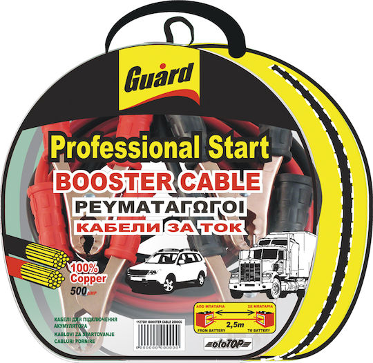 Guard Cablu de Pornire pentru Baterie Auto 500A 2.5m