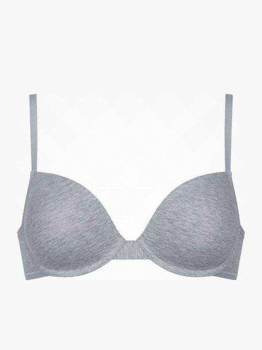 24/7 100 WHP Bra with Light Padding Underwire Gray