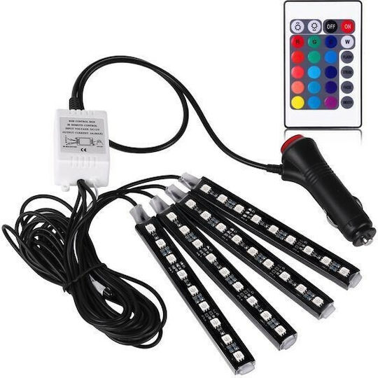 Interior Decorative Car Lighting System 12V RGB