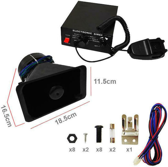 Autoline Клиакс на кола 12V