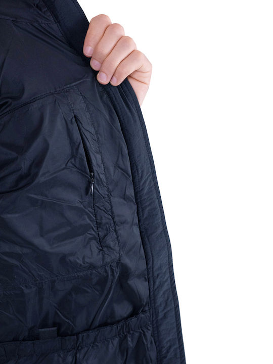 Geci Barbati Puffer Albastru marin