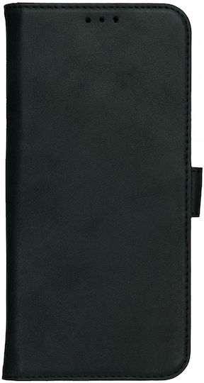 Rosso Deluxe Wallet Piele Negru (OnePlus Nord)