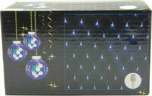192 Λαμπάκια LED 2μ. x 200εκ. Ψυχρό Λευκό τύπου Δίχτυ