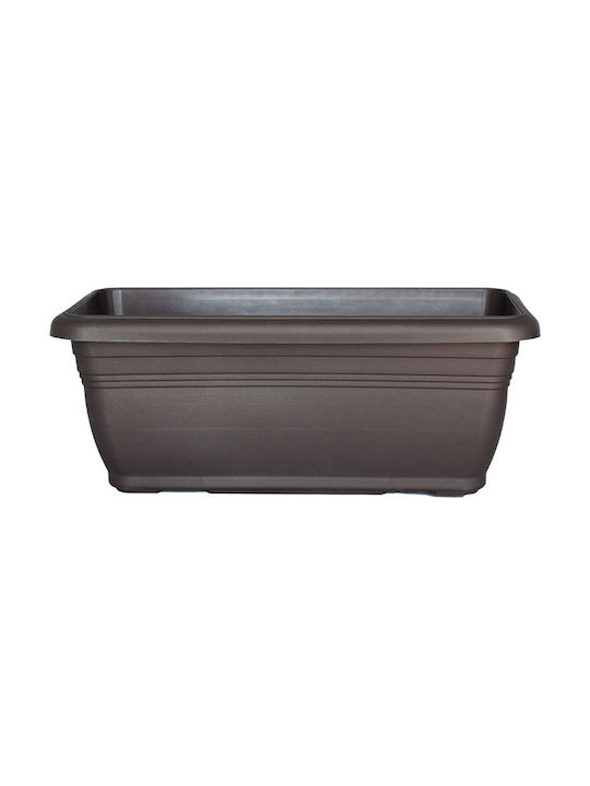 Viomes 491 Planter Box 17lt 45x18cm Bronze